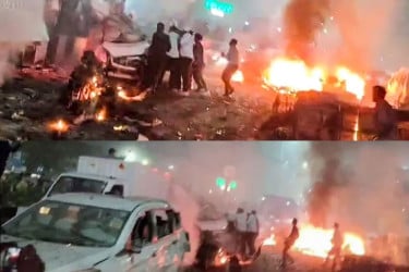 ভয়াবহ বিস্ফোরণের পর দিল্লি উত্তর প্রদেশ ও মুম্বাইয়ে উচ্চ সতর্কতা জারি