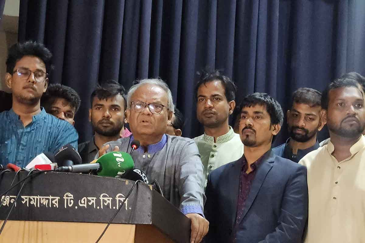 সত্যিকারের স্বাধীনতা অর্জিত হয়েছে ৭ নভেম্বর : রিজভী