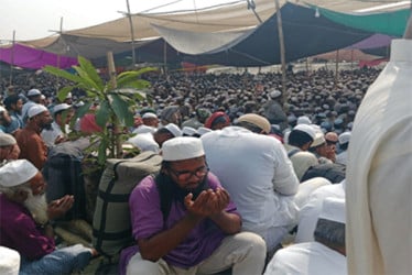 লাখো মুসল্লির ‘আমিন আমিন’ ধ্বনিতে শেষ হলো কেরানীগঞ্জে তাবলীগের জোড়