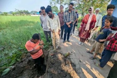 বাখরাবাদ গ্যাসের অবৈধ সংযোগ বিচ্ছিন্ন, জরিমানা আদায়