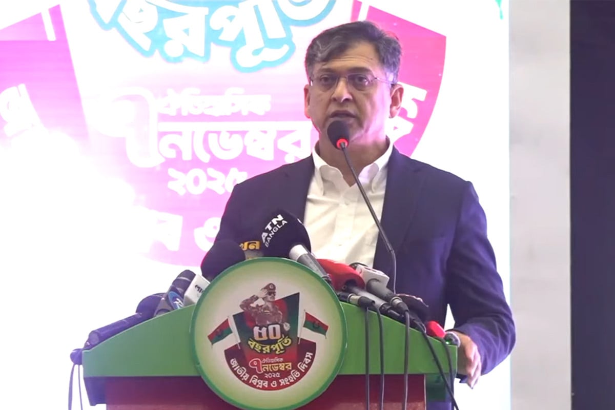 নির্বাচনের আগে গণভোটের যৌক্তিকতা নেই, সময়ও নেই : সালাহউদ্দিন