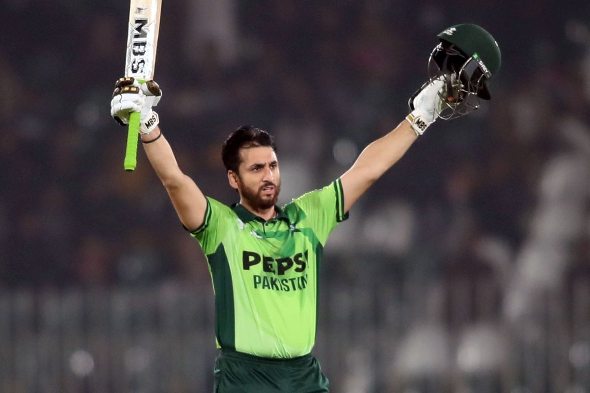 অপরাজিত সেঞ্চুরিতে ক্যারিয়ার সেরা র‍্যাঙ্কিংয়ে সালমান আগা