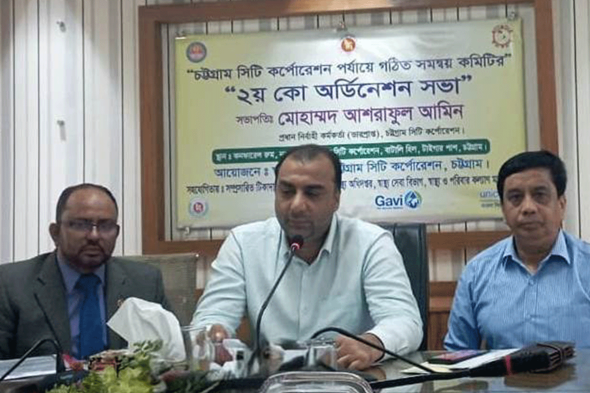 চসিকের টাইফয়েড টিকাদানে লক্ষ্যমাত্রা ৯৩ শতাংশ অর্জন