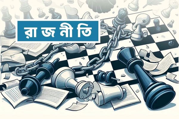 সংঘাতের পথে রাজনীতি