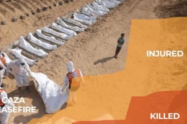 এক মাসে ২৮২ বার যুদ্ধবিরতি লঙ্ঘন করেছে ইসরায়েল