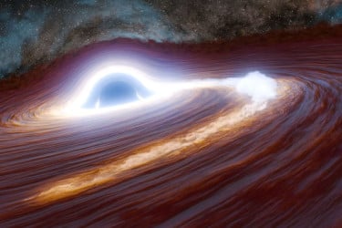 সূর্যের চেয়ে ৩০ গুণ বড় নক্ষত্র গ্রাস করল এক কৃষ্ণগহ্বর