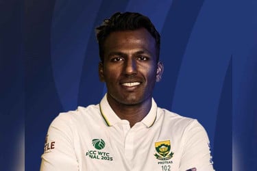 আইসিসির মাসসেরা পুরুষ ক্রিকেটার দক্ষিণ আফ্রিকার মুতুসামি