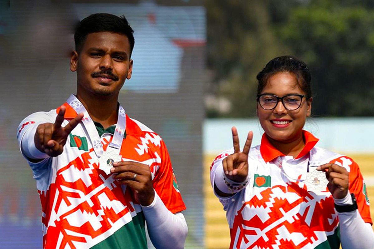 এশিয়ান আর্চারির ফাইনালে হেরে রুপা জিতল বাংলাদেশ