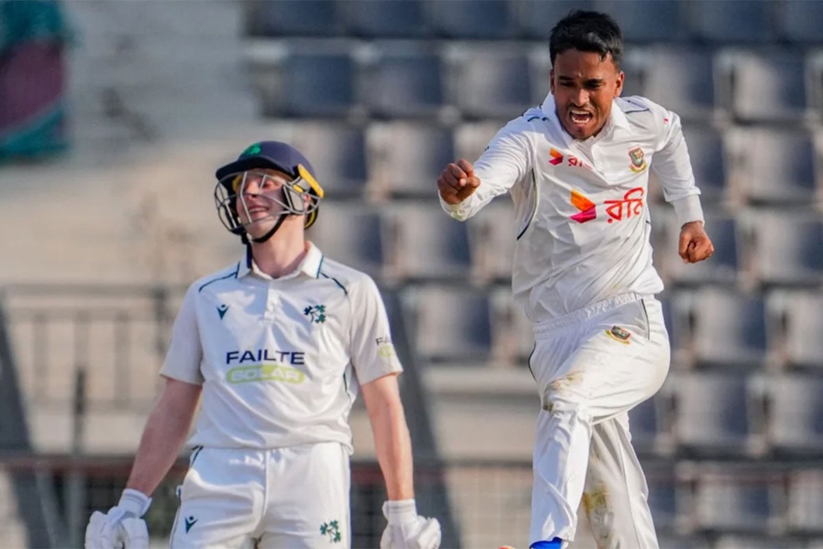 আইরিশদের বিপক্ষে ইনিংস জয়ের পথে টাইগাররা