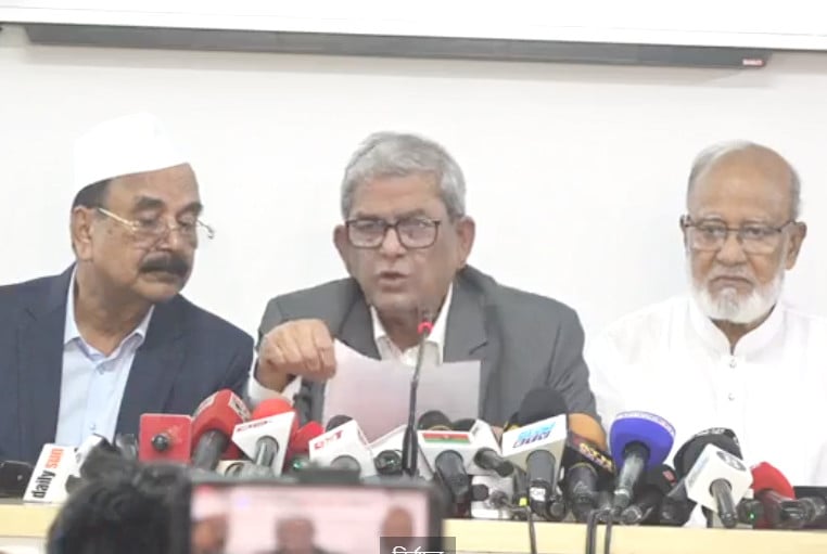 প্রধান উপদেষ্টাকে ধন্যবাদ বিএনপির