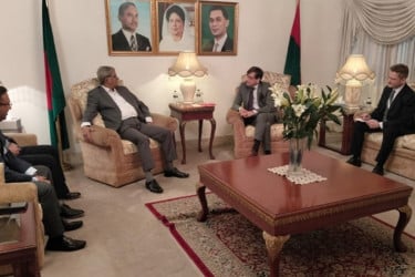 বিএনপি মহাসচিবের সাথে নতুন ফরাসি রাষ্ট্রদূতের সৌজন্য সাক্ষাৎ