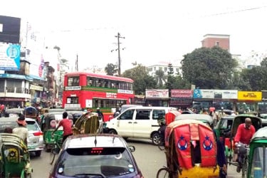 সিলেটে প্রভাব নেই লকডাউনের