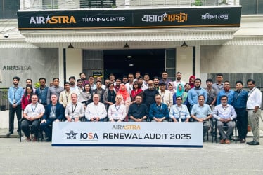 ২০২৭ পর্যন্ত আইওএসএ সনদ পেলো এয়ার এ্যাস্ট্রা