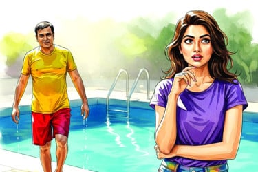 লাল শাপলার বক্ষটান