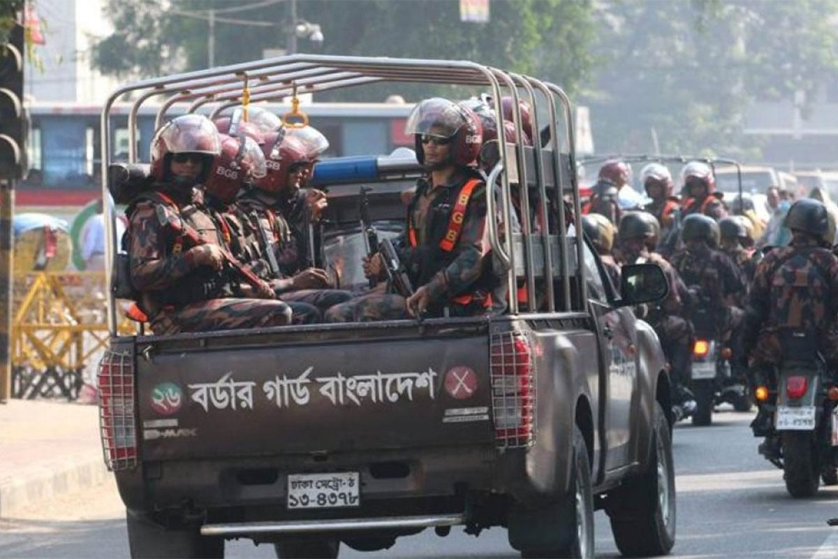 ঢাকা ও আশপাশের জেলায় ১২ প্লাটুন বিজিবি মোতায়েন