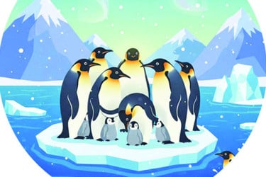 বরফের রাজ্যে সাহসী অভিযাত্রী