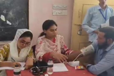 রাজাপুরে ফ্রি মেডিকেল ক্যাম্পে ৪ শতাধিক রোগীর চিকিৎসা