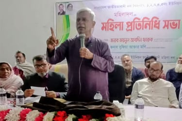 গণভোটে ‘না’ ভোট দেওয়ার আহ্বান জয়নুল আবদিন ফারুকের