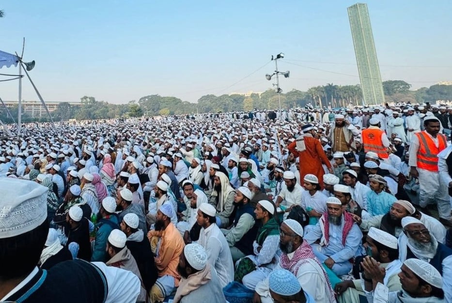 সোহরাওয়ার্দী উদ্যানে খতমে নবুওয়ত মহাসম্মেলনে জনতার ঢল