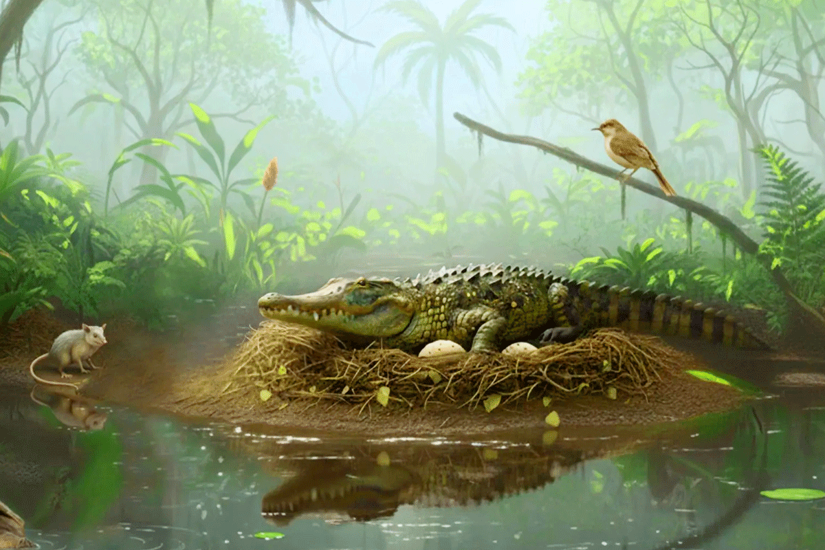 ৫৫ মিলিয়ন বছরের পুরোনো জীবাশ্মে মিলল ‘গাছে-চড়া’ অদ্ভুত কুমিরের সন্ধান