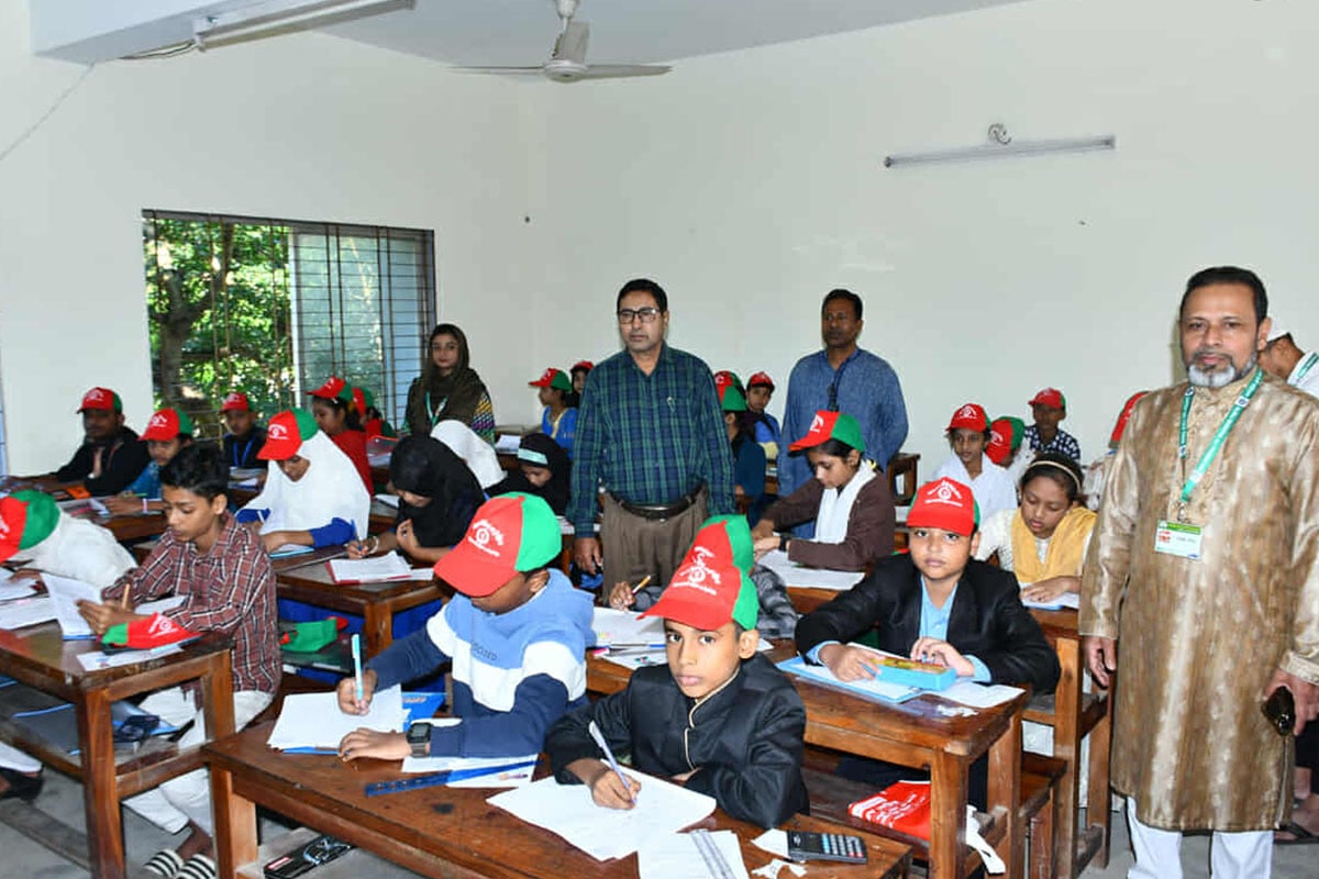 বিশ্বনাথে মোক্তার আলী ফাউন্ডেশনের বৃত্তি পরীক্ষা সম্পন্ন