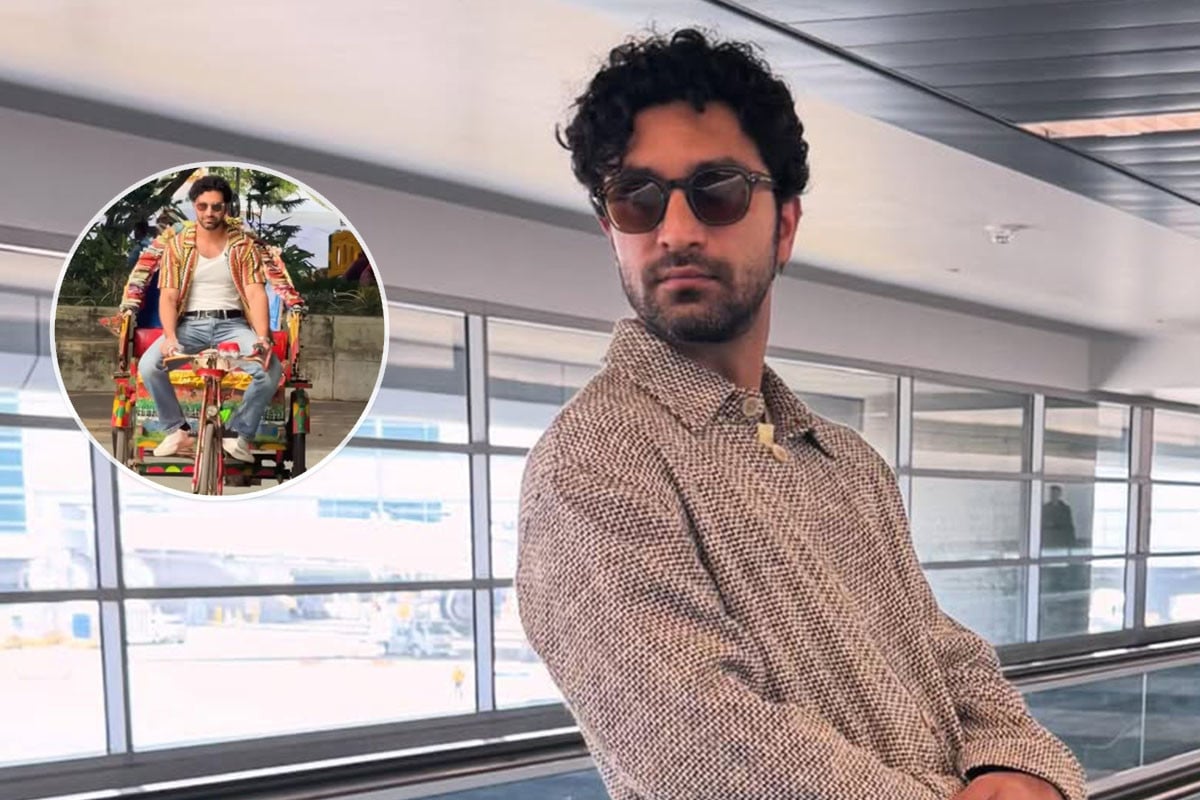 ঢাকার রাস্তায় রিকশাচালকের আসনে পাকিস্তানি অভিনেতা