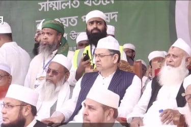 খতমে নবুওয়ত মহাসম্মেলনে সালাউদ্দিন আহমেদ