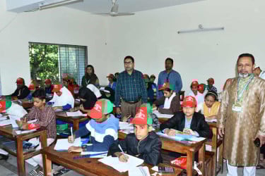 বিশ্বনাথে মোক্তার আলী ফাউন্ডেশনের বৃত্তি পরীক্ষা সম্পন্ন