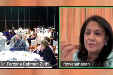 প্লাস্টিকমুক্ত ক্যাম্পাস গড়ার আহ্বান রিজওয়ানা হাসানের