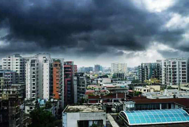 মেঘলা থাকতে পারে ঢাকার আকাশ