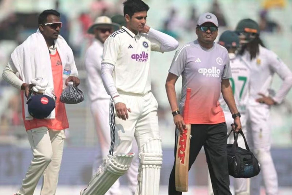 চোটে ইডেন টেস্ট থেকে ছিটকে গেলেন শুভমান গিল