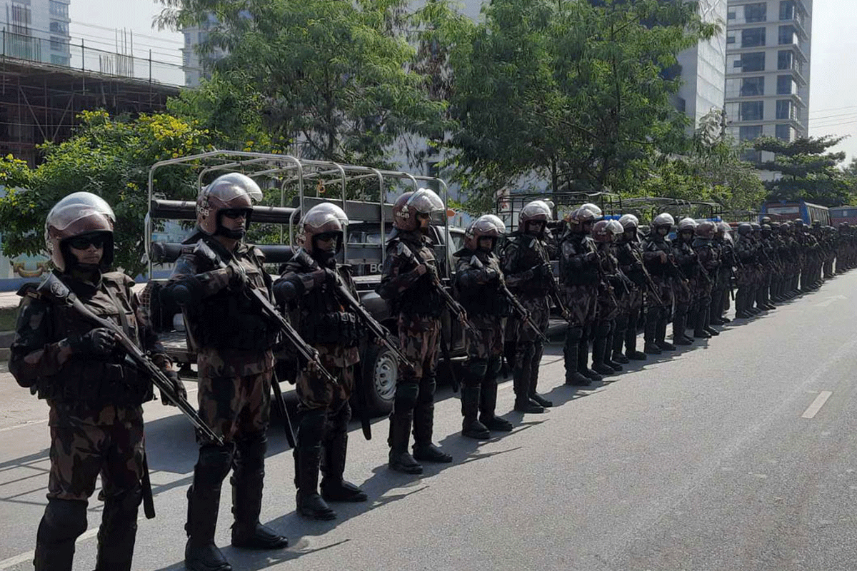 ঢাকাসহ চার জেলায় বিজিবি মোতায়েন