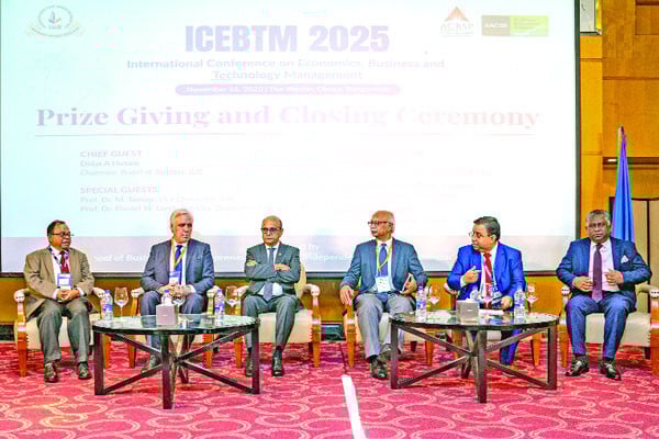শেষ হলো আন্তর্জাতিক সম্মেলন আইসিইবিটিএম ২০২৫