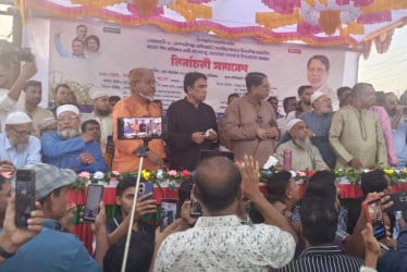 নোয়াখালী-৫ আসনে প্রার্থীর পক্ষে জেলা বিএনপির নির্বাচনী সমাবেশ