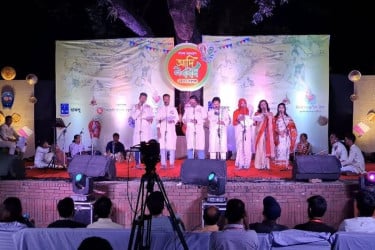 ঢাবিতে প্রথমবার আদি নববর্ষ উৎসব উদযাপন