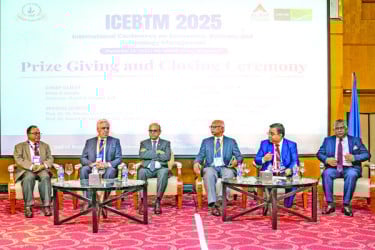 শেষ হলো আন্তর্জাতিক সম্মেলন আইসিইবিটিএম ২০২৫