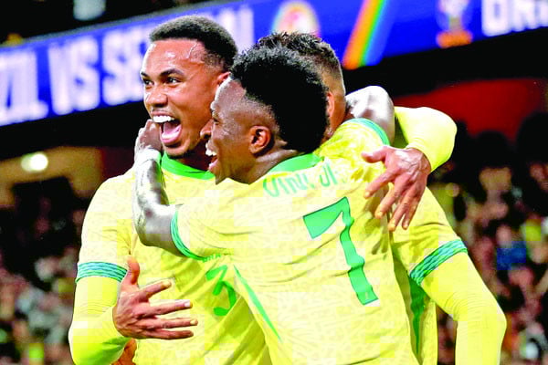 সেনেগালকে প্রথম হারাল ব্রাজিল