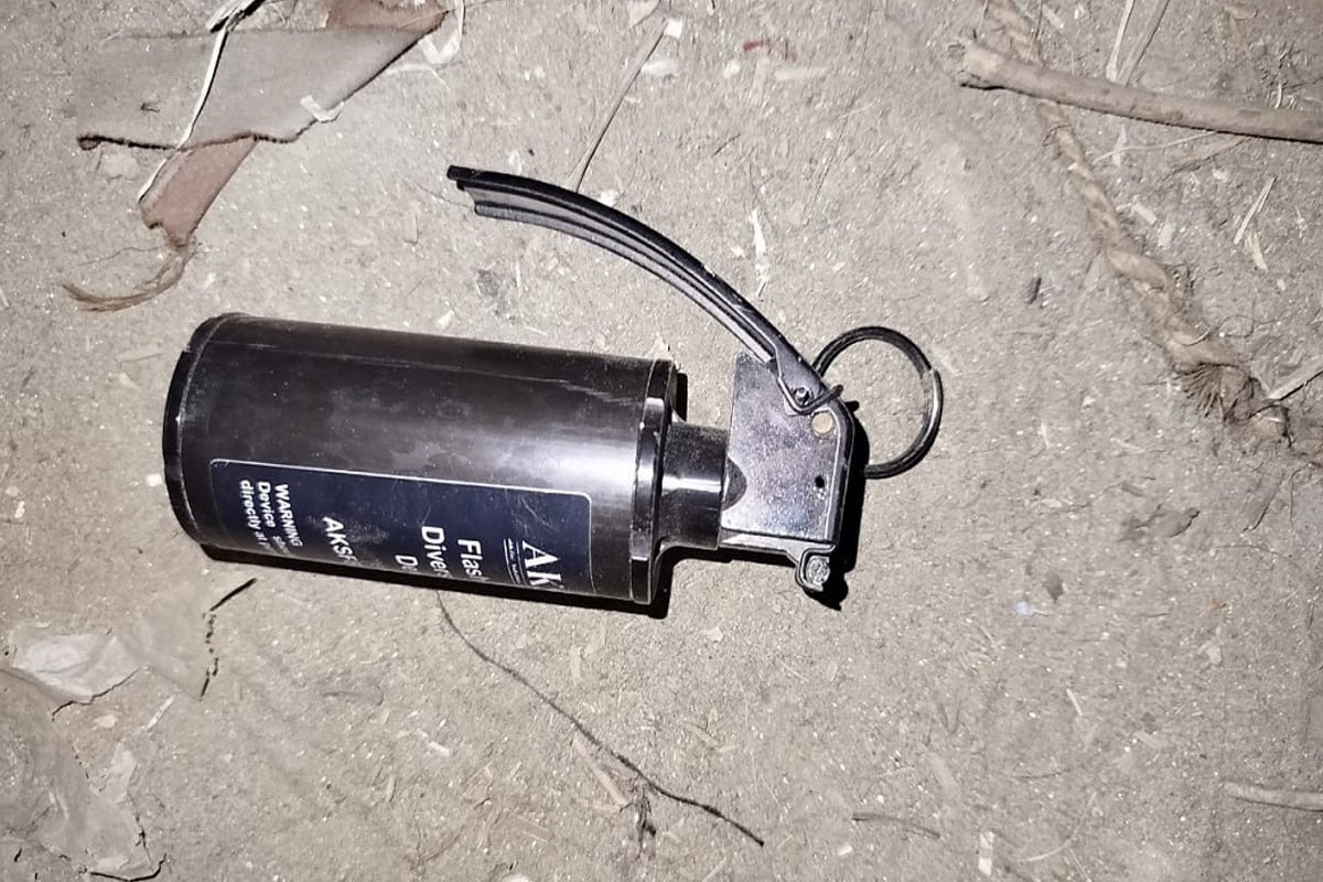 টঙ্গীতে সাউন্ড গ্রেনেড বিস্ফোরণ