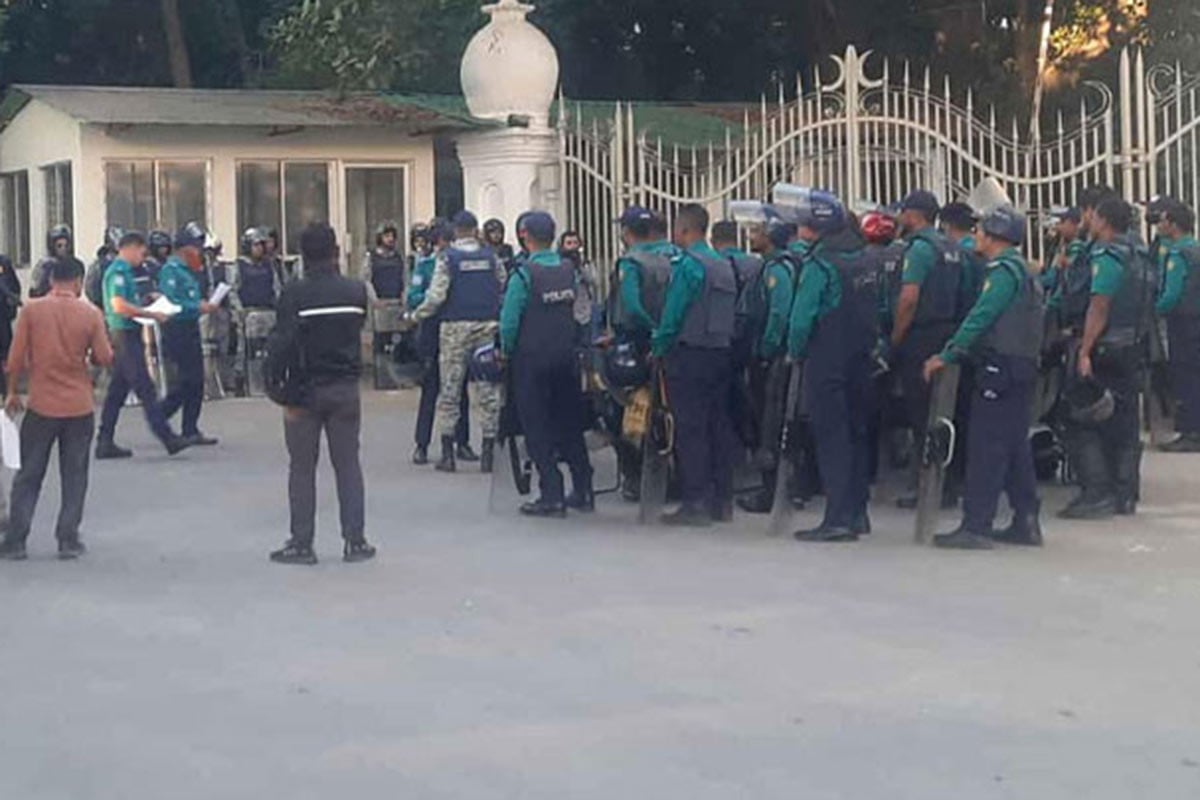 রায়ের আগে ট্রাইব্যুনালে নিরাপত্তা জোরদার