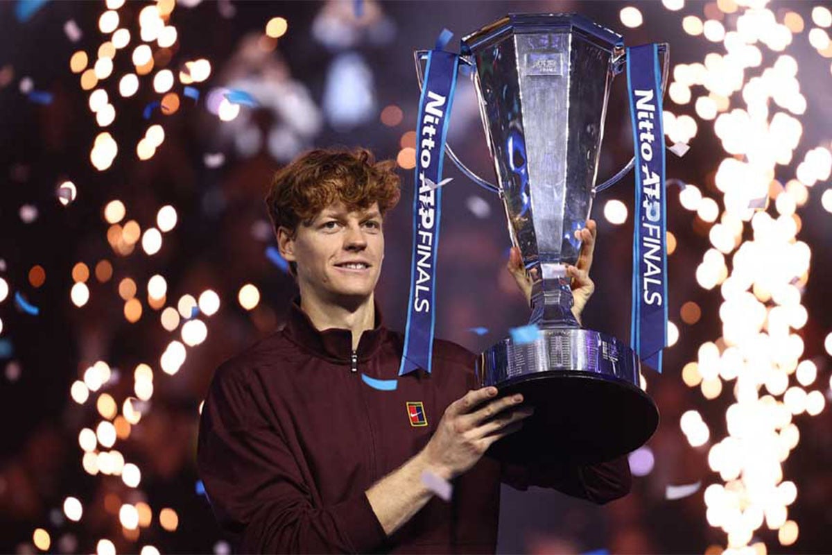 এটিপি ফাইনালসে আবারও চ্যাম্পিয়ন ইয়ানিক সিনার