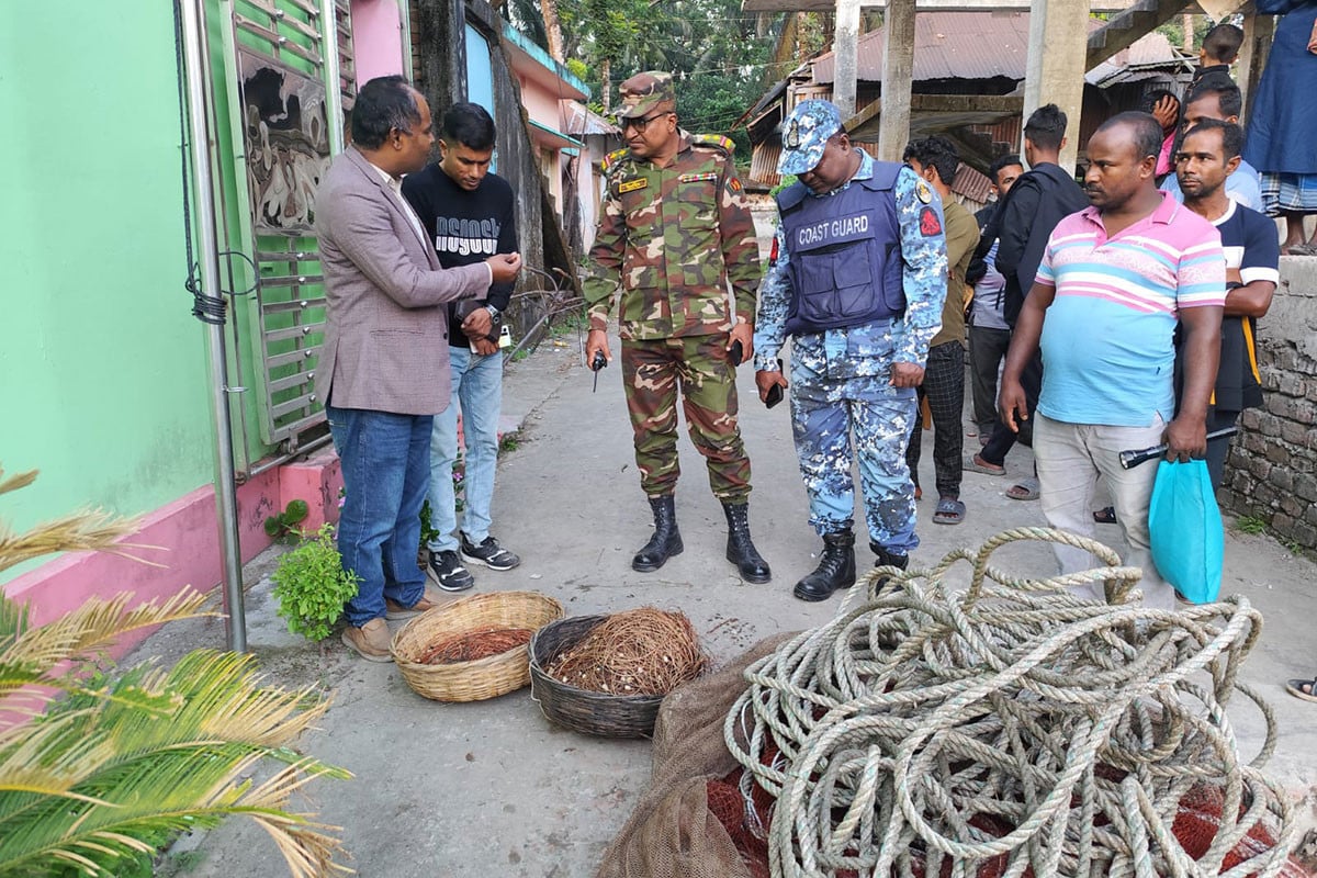 পাঙ্গাস পোনা শিকারের দায়ে জেলের কারাদণ্ড