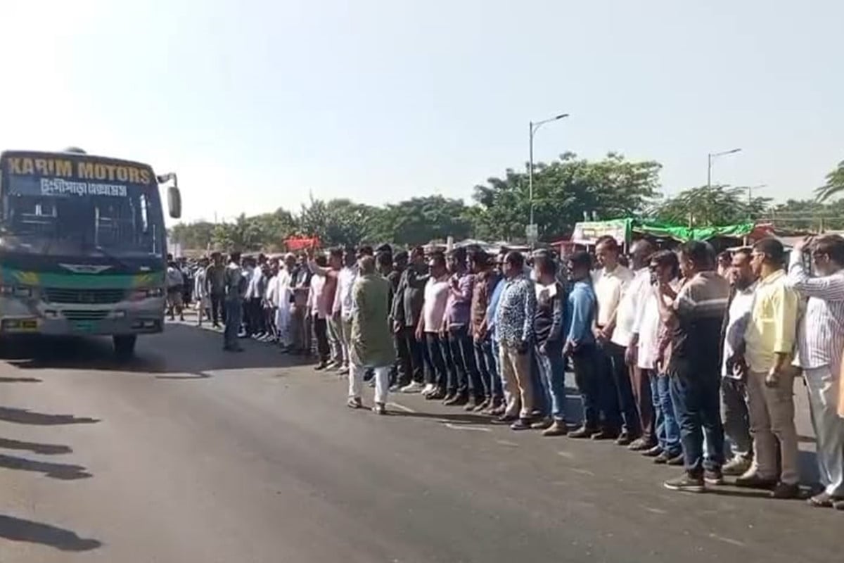 নাশকতা ঠেকাতে ঢাকা-মাওয়া মহাসড়কে বিএনপির অবস্থান