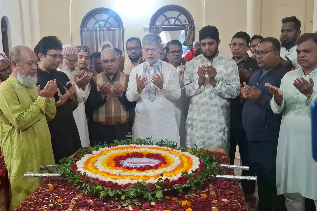 মওলানা আবদুল হামিদ খান ভাসানীর ৪৯তম মৃত্যুবার্ষিকী পালন