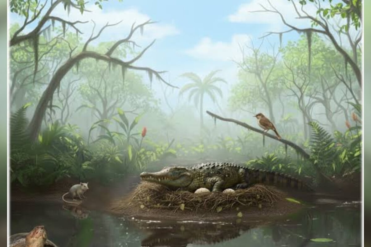 গাছে চড়ে শিকার ধরত প্রাগৈতিহাসিক কুমির!