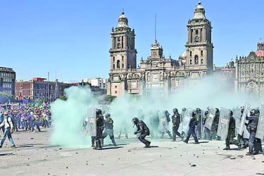 মেক্সিকোয় জেন-জি ধাঁচের বিক্ষোভ ছড়িয়ে পড়েছে