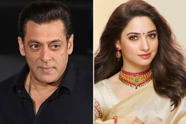 সালমান-তামান্নার নাচকে ‘অস্বস্তিকর’ বলছেন নেটিজেনরা