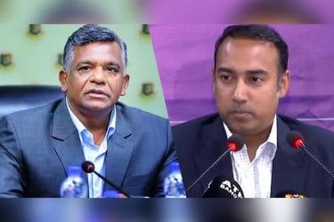 বাংলাদেশ-ভারত ম্যাচ দেখতে বিসিবি সভাপতিকে আমন্ত্রণ জানাল বাফুফে