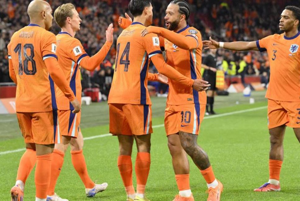 সহজ জয়ে বিশ্বকাপের মূল পর্বে নেদারল্যান্ডস