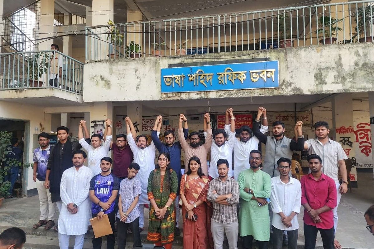 ছাত্রশক্তির ‘ঐক্যবদ্ধ জবিয়ান’ প্যানেল ঘোষণা, কে কোন পদে লড়ছেন