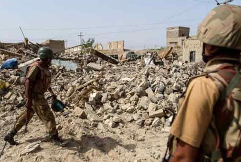 পাকিস্তানে নিরাপত্তা বাহিনীর অভিযানে নিহত ১৫